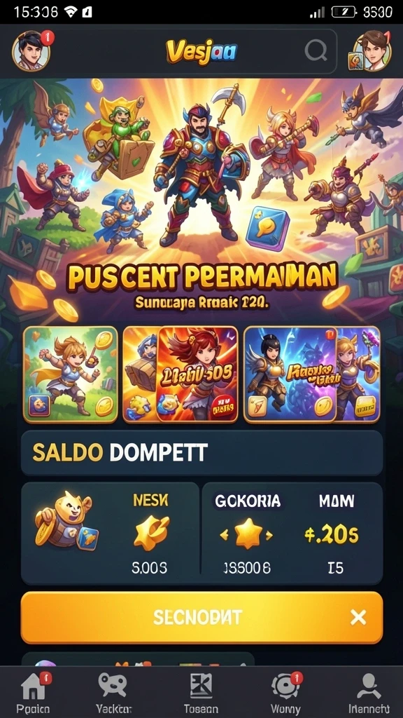 goldraja - Screenshot menunjukkan tampilan level yang menantang.