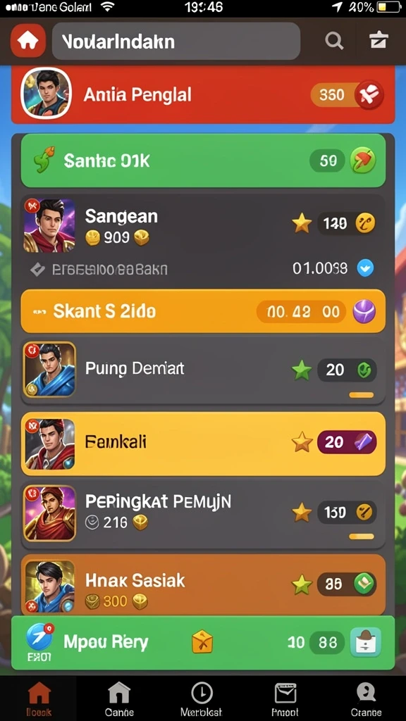 kaya33 - Screenshot menunjukkan tantangan seru yang harus dihadapi pemain.
