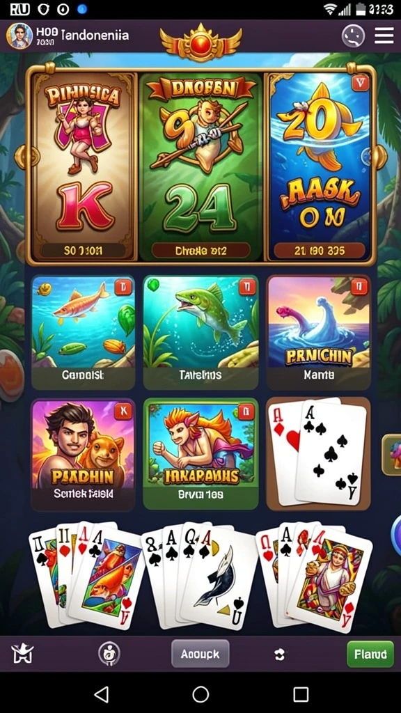 luckydf - Berbagai mini-game seru untuk dimainkan.