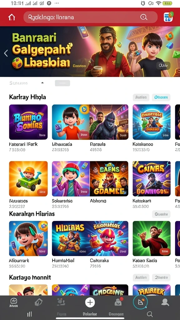 megawin777 - Tampilan menarik dari tema slot petualangan.