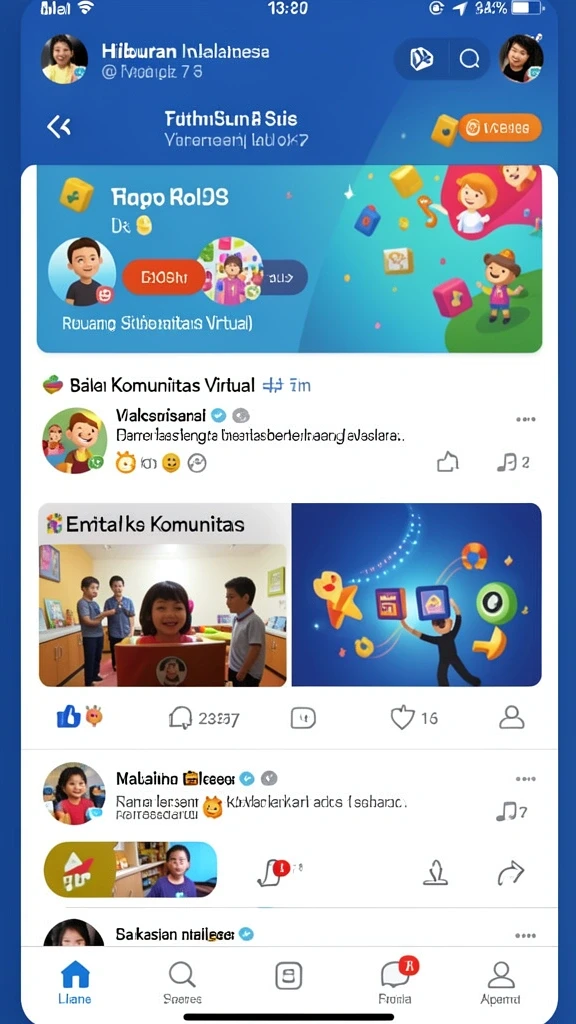 playwin - Tampilan utama PLAYWIN dengan karakter yang menarik.
